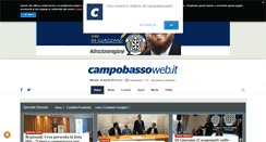 Desktop Screenshot of campobassoweb.it